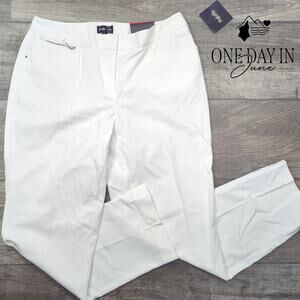 Rafaella Slim Ankle Pants Size 8